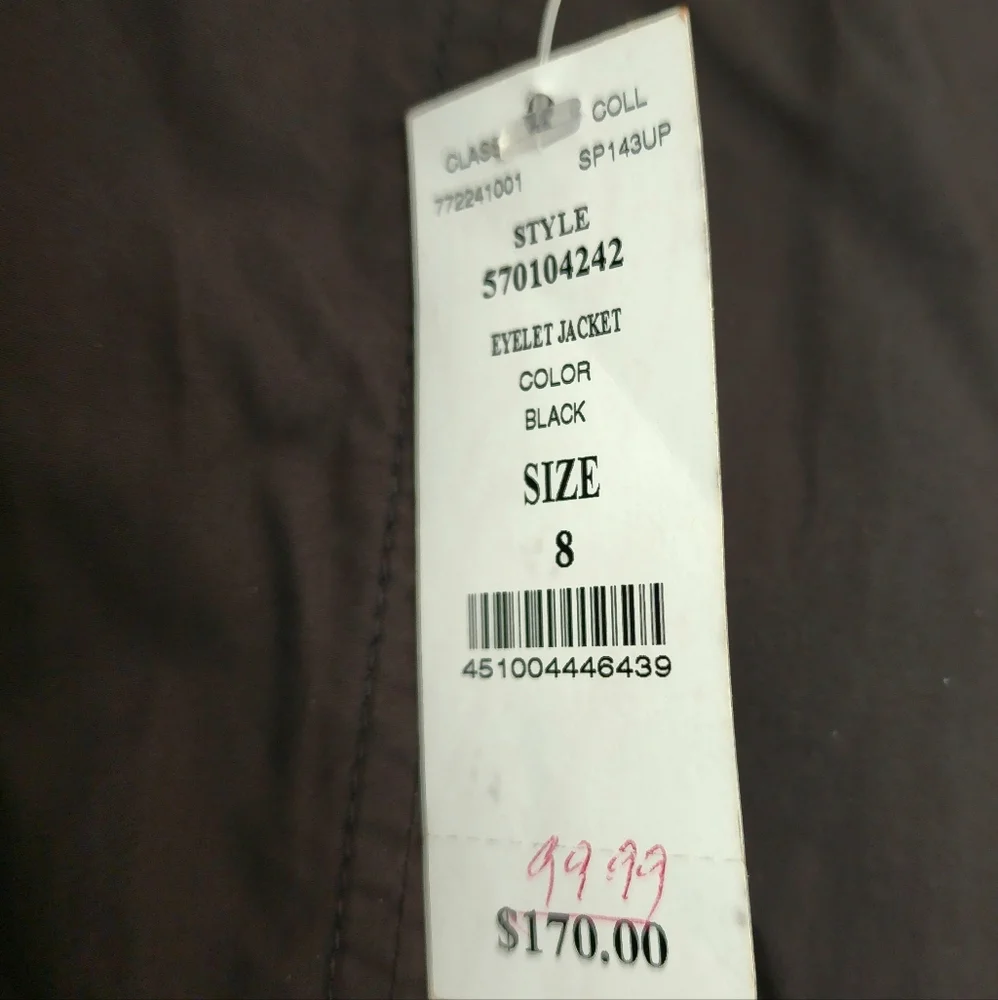 NWT Beautiful White House Black Market Jacket - Picture 6 of 7